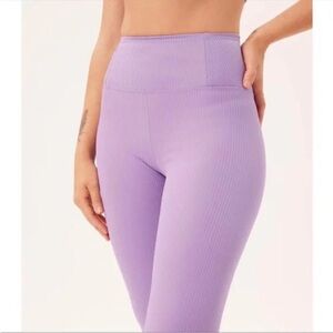 Girlfriend collective rib high rise legging, XL
